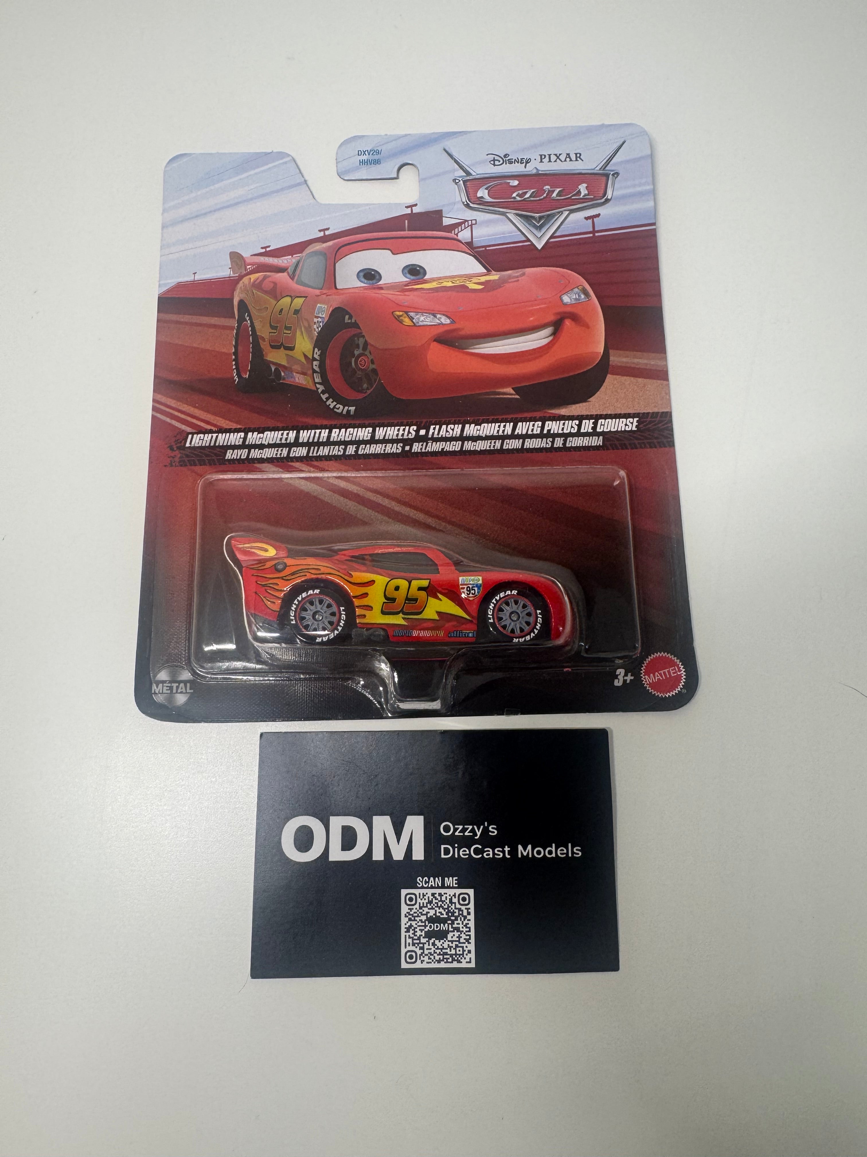 Lightning McQueen With Racing Wheels